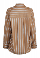 Oversized shirt with ruffle detail