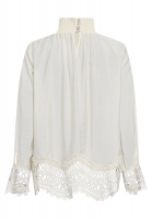 Blouse in casual viscose blend