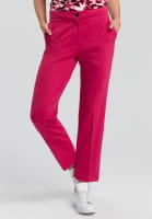 Jersey pants with shortened leg