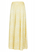 Skirt with yellow print