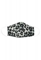 Mund-Nasen-Maske im dunklen Leoparden-Design