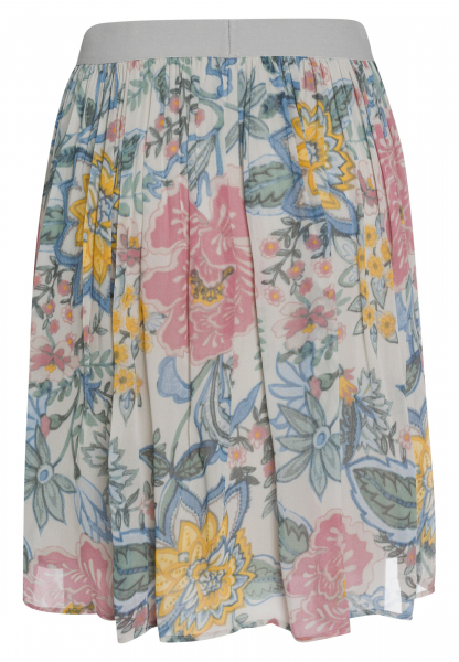Skirt with floral print