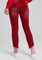 Jeans mit Leopardendruck