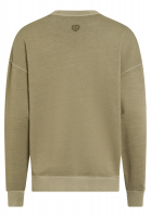 Sweatshirt mit Logo-Applikation