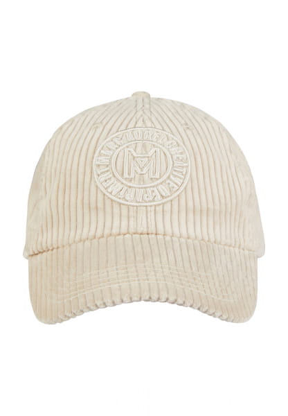 Wide corduroy cap