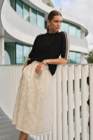 Pullover aus Netz-Struktur