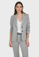 Lurex jacquard jacket