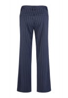 Pinstripe pants in viscose blend