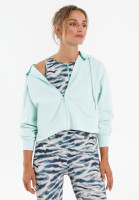 Hoodiejacke aus Modaljersey