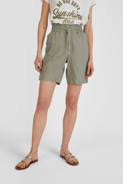 Shorts from sustainable linen
