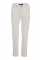 Slim fit trousers colored denim