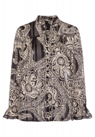 Bluse im Blow-Up Paisley Print