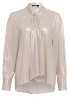 Swallow blouse in metallic-look