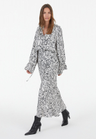 Bluse mit Snakeprint