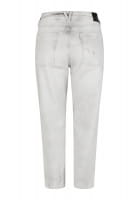 Croppes Fit Hose aus Grey Denim