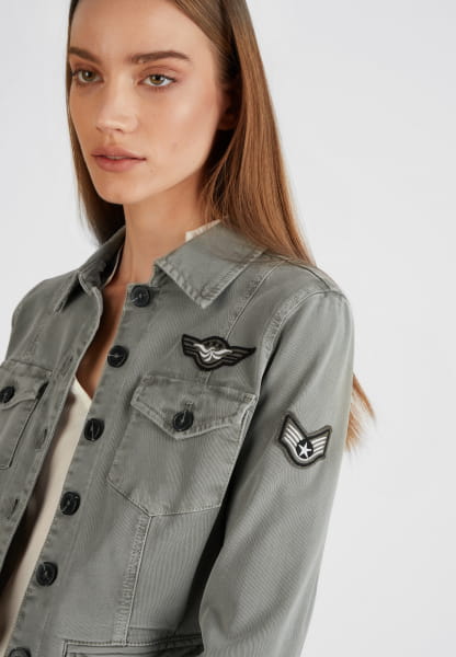 Field jacket made from Tencel blend 