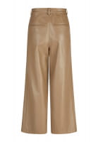 Pants made of soft faux leather