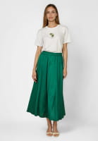 Rock aus leichtem Satin