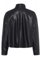 Jacke aus softem veganem Leder
