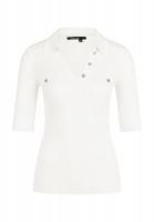 Shirt with decorative buttons