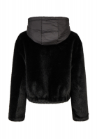 Faux fur jacket with mink look