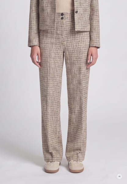 Multicolour Wide Leg Hose