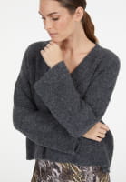 Pullover aus flauschiger Rippe