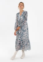 Maxikleid mit Animalprint