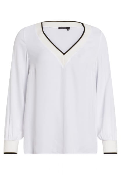 Bluse aus edlem Satin