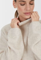 Pullover mit Perlen-Applikation