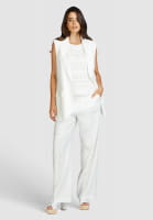 Pleated trousers in a summery viscose blend