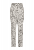 Pants with minimal leopard print