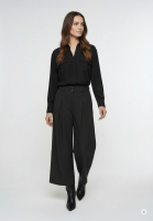 Pull-over blouse with chest pockets