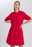 Hemdblusenkleid aus Baumwoll-Popeline