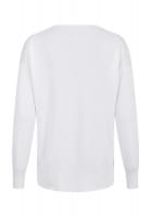 Sweater with elegant V-neck
