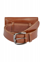 Belt with pouch