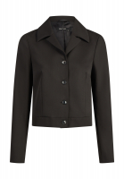 Cropped blazer with short lapels