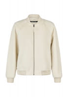 Blouson mit Rippstrickkragen