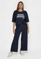 Shirt mit Pigment Print