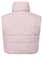 Quilted vest reversible