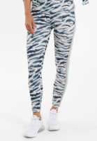 Leggings with decorative side stripes