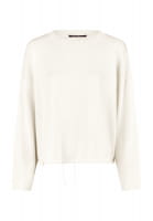 Cropped sweater made of high-quality cotton-cashmere