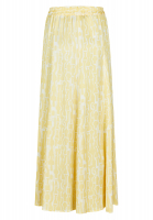 Skirt with yellow print