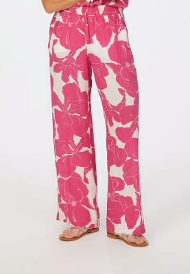 Hose mit Blumenprint