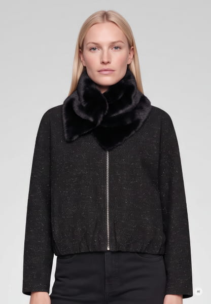 Faux Fur Schal