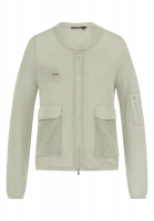 Strickjacke aus Sparkling Netzstrick