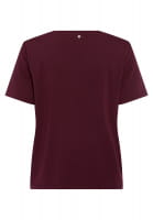 T-Shirt mit Strasslogo