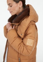 Puffer-Mantel mit Kapuze