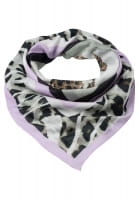 Quadratisches Tuch mit auffälligem Animalprint