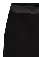 Trouser skirt with tuxedo waistband